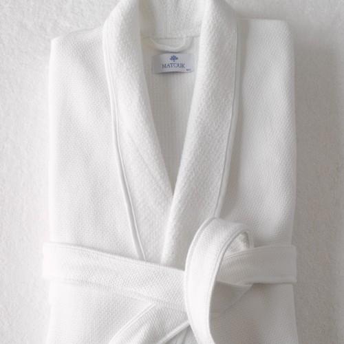 MATOUK Classic Chain White Bath Towels - Yvonne Estelle's