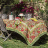 Couleur Nature Jardin Red/Green 59" x 86" Tablecloth