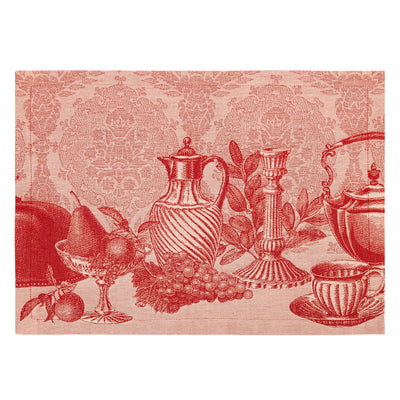 Le Jacquard Francais Festin Red Placemat