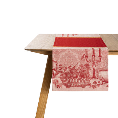 Le Jacquard Francais Festin Red Runner