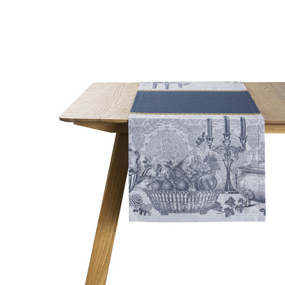 Le Jacquard Francais Festin Blue Runner