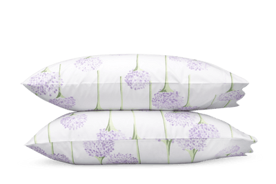 Matouk Lavender Charlotte Pillowcases