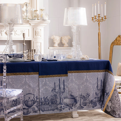 Le jacquard Francais Festin Blue