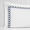 Sferra Catena Navy Pillow Sham