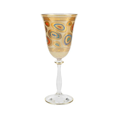 Vietri regalia Cream Wine Glass