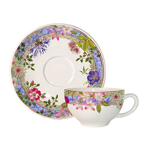 Eleven Cup and Saucer store Sets/ Gien France