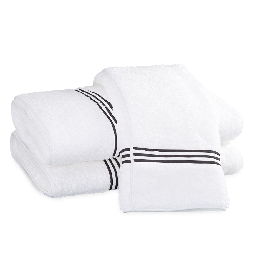 PEACOCK ALLEY Chelsea White Bath Towels - Yvonne Estelle's