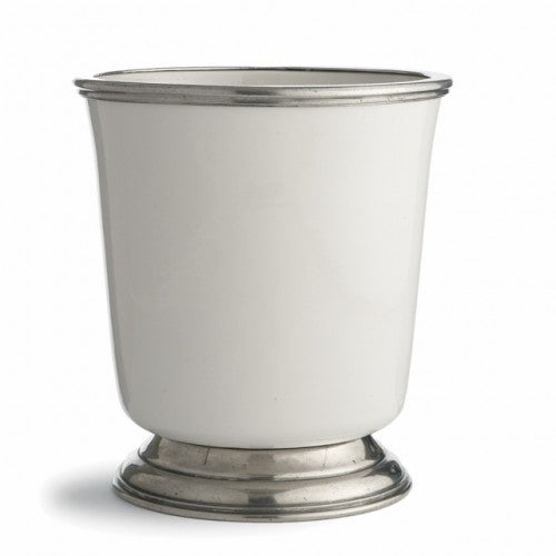 Monogrammed Silver Ice Bucket