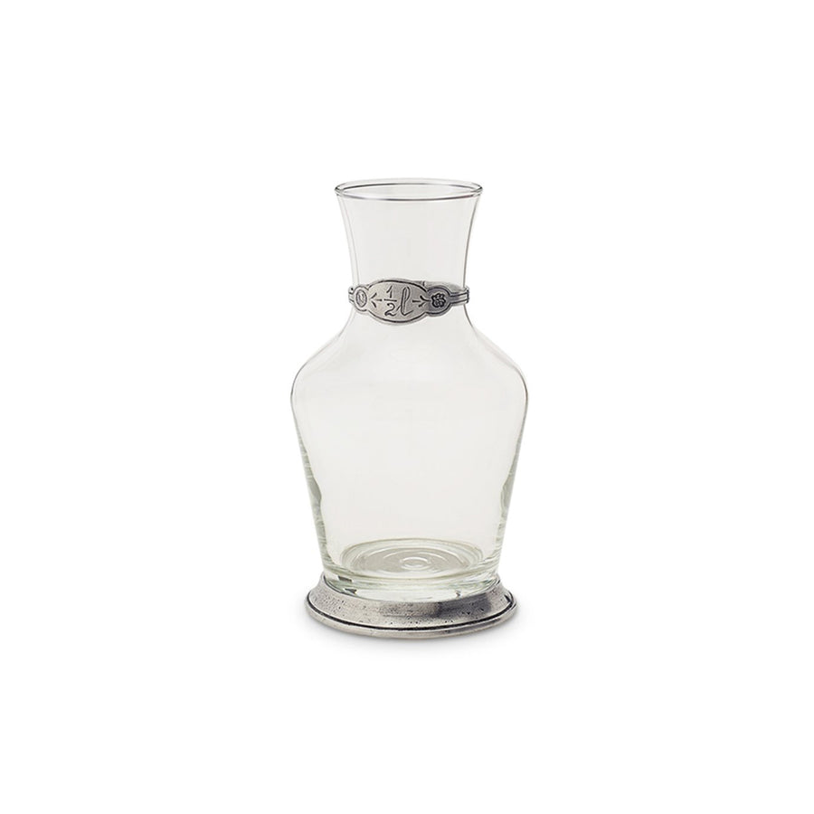 MATCH In Vino Veritas Decanter, Pewter & Crystal, Handmade in Italy